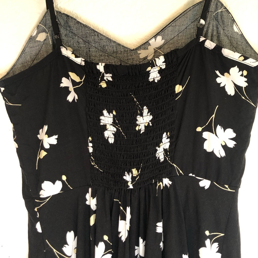 Cotton On Black Floral Spaghetti Strap Sundress - Picture 6 of 7